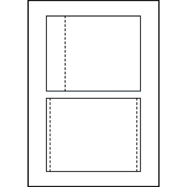 AVERY J8435-25 CD LABELS AND TRAY INSERT 115 X 118MM - PACK OF 25