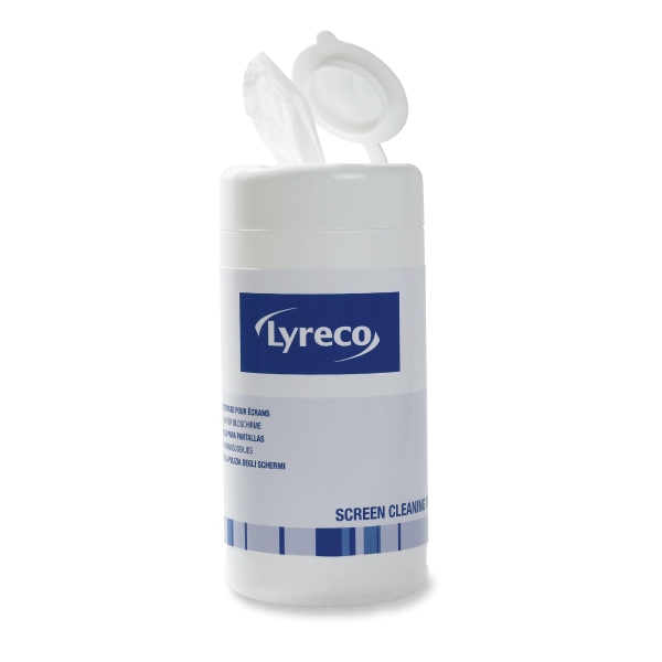 Lyreco Screen Wipes - 100 Wipes