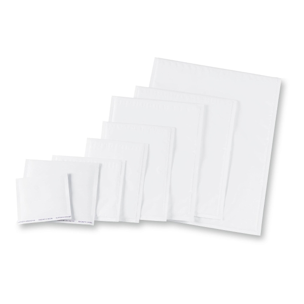 Mail Tuff pochettes à bulles d'air 270x360mm blanches - boîte de 50