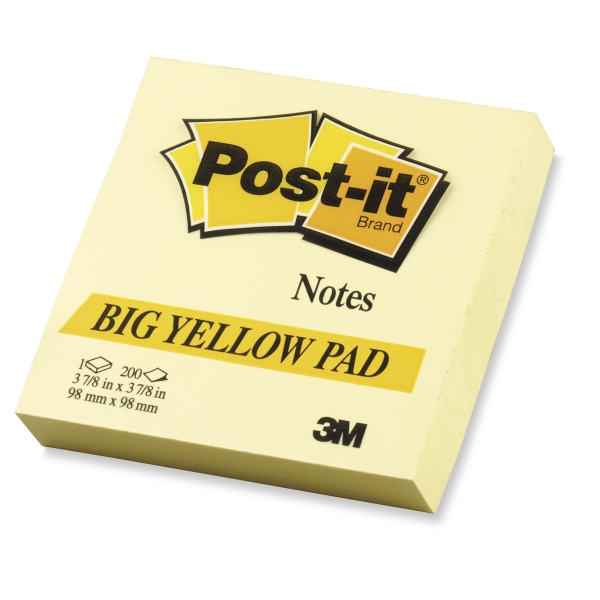 Post-it Notes 100x100mm effen geel