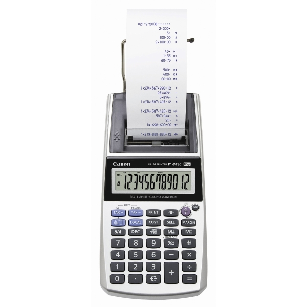 CANON P1-DTSC COMPACT CALCULATOR 12 DIGITS