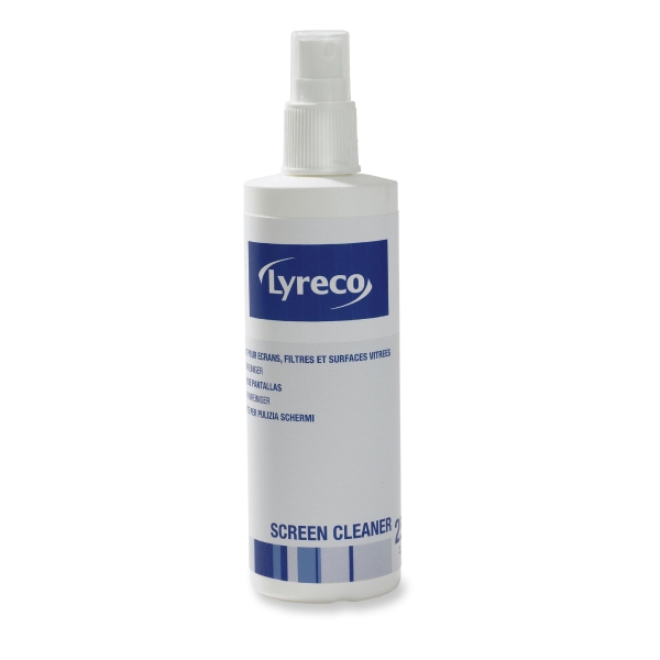 SKÄRMRENGÖRING SPRAY LYRECO 250 ML