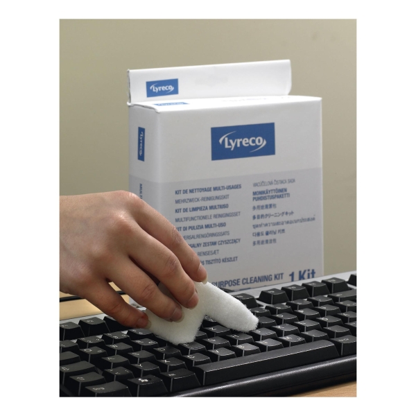 Lyreco multi-purpose cleaning kit for PC and peripherals