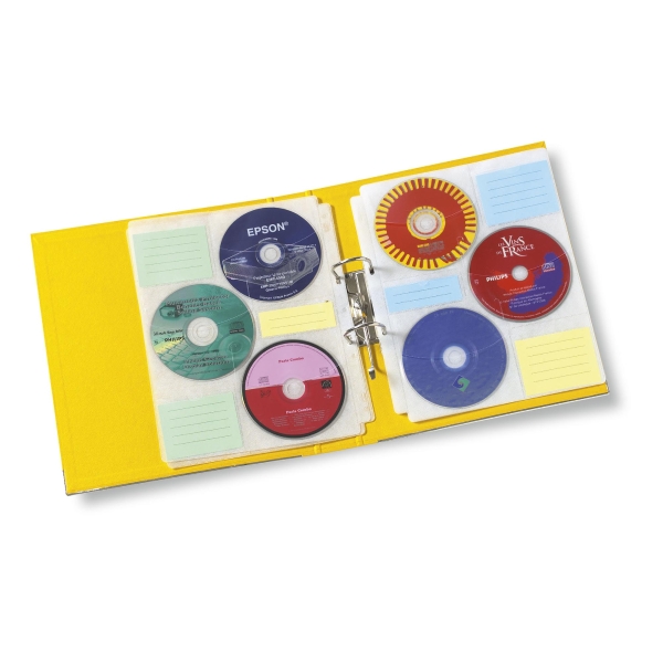 CD Filing Sheets 6-Pocket - Pack of 10