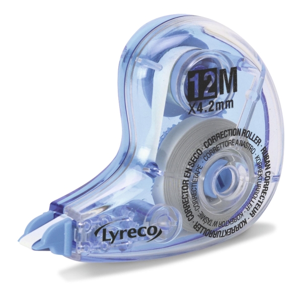 Lyreco Correction Tape Roller - 4.2Mm X 12M Film