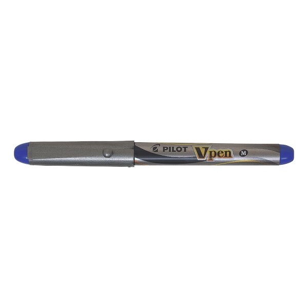Pilot V-Pen stylo à plume jetable non rechargeable bleu