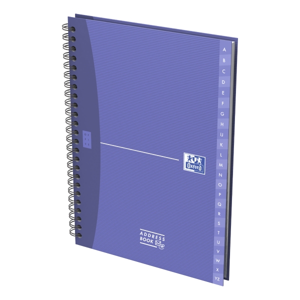 Oxford A5 Office Address Book Rigid Cover