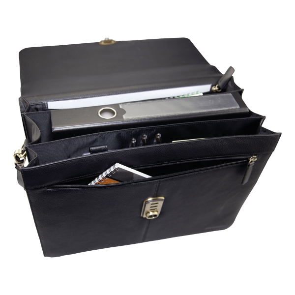 Monolith 3193 briefcase leather