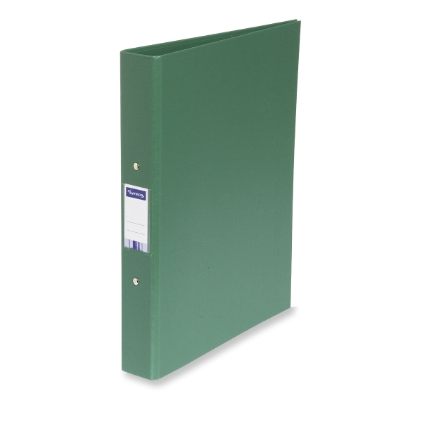 LYRECO GREEN A4 2 O-RING BINDER 40MM