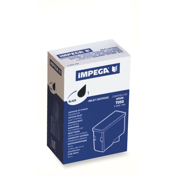 IMPEGA COMPAT I/JET CART EPSON T050 BLK