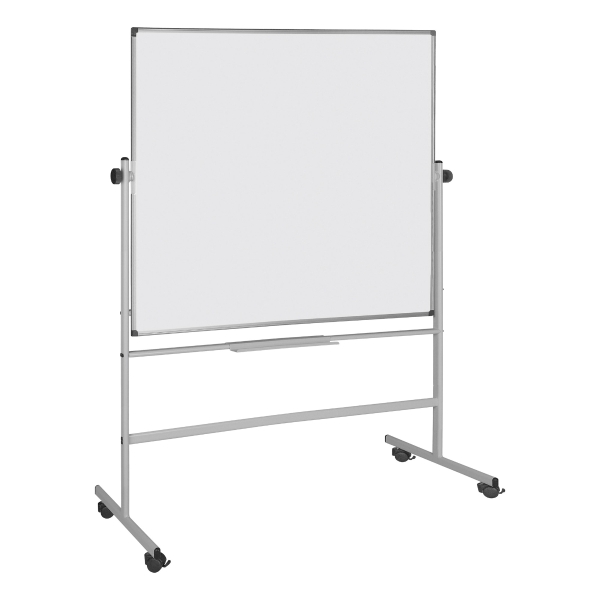 Bi Office revolving enamel whiteboard 120x90 cm