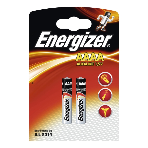ENERGIZER ULTRA+ BATTERY AAAA - PACK OF 2
