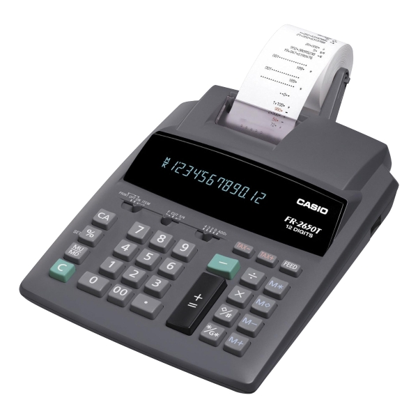 REGNEMASKIN CASIO FR2650T 12 SIFFER STRIMMELREGNER