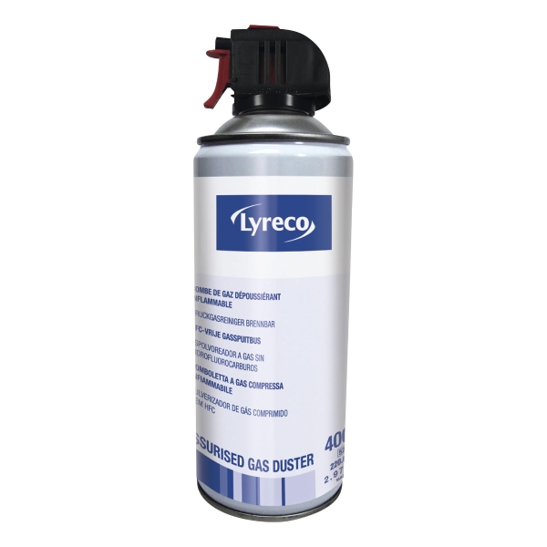 LYRECO GAS DUSTER SPRAY HFC FREE 400ML