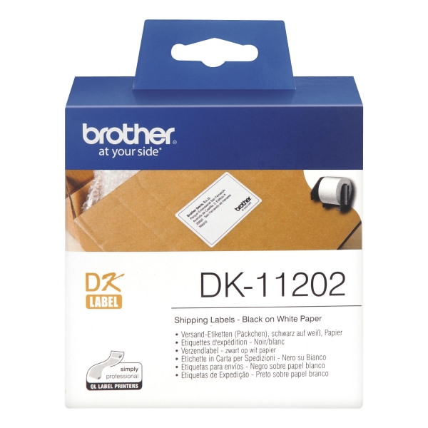PK300 BROTHER DK11202 ZÁS.ETIK 62X100MM