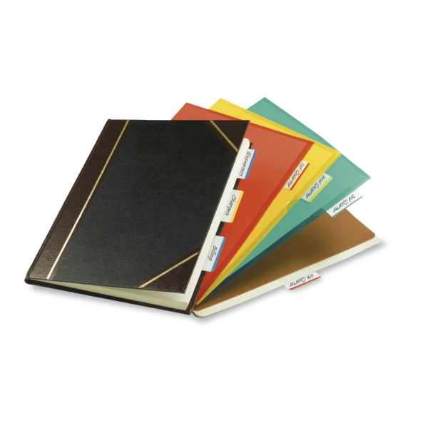 POST-IT INDEX FILING DURABLE TABS ASSORTED COLOURS - 4 PADS OF 6 INDEX