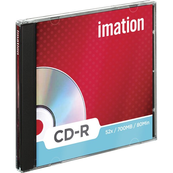 CD-R Imation 18644, 700MB, 80Min, 52x, Jewel Case, 10 Stück