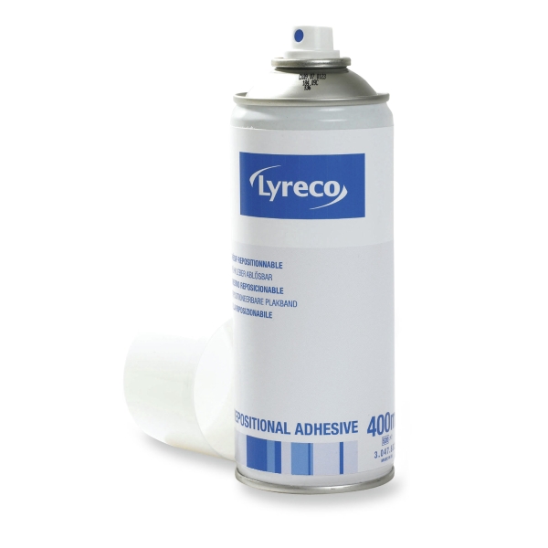 Lyreco repositionable glue in spray 400 ml
