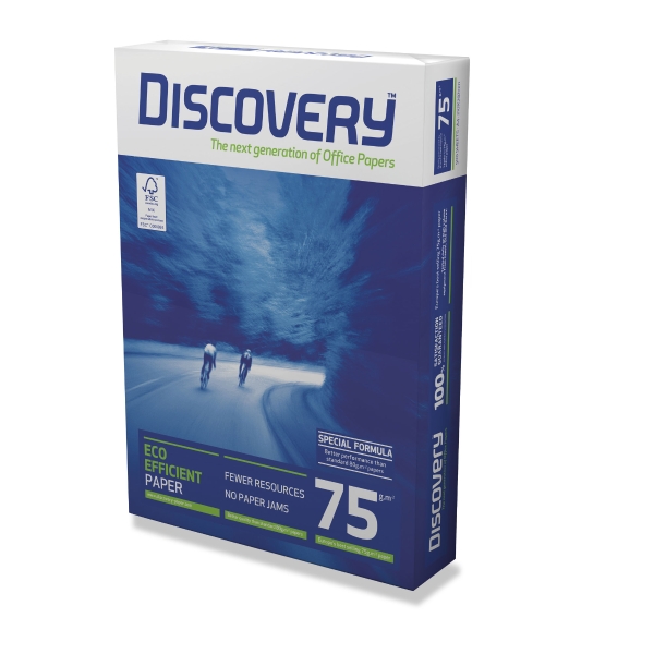 Discovery Paper A4 75gsm White - Box of 5 Reams (2500 Sheets)