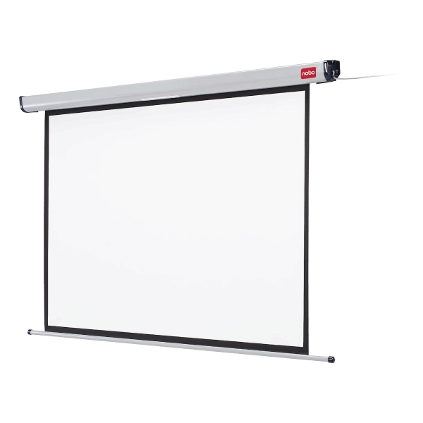 NOBO ELECTRIC PROJECTOR SCREEN 4:3 192 X 144CM