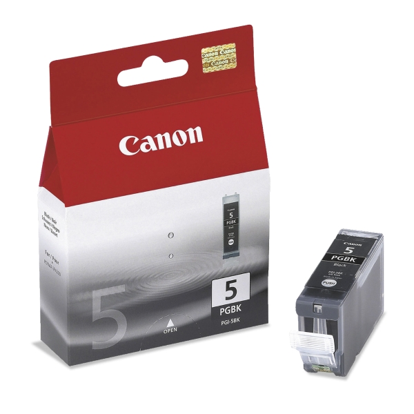 Cartridge Canon PGI-5 BK, černá, 360 stran
