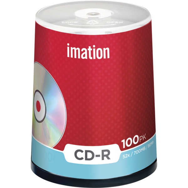 CLOCHE 100 IMATION CD-R 700MO 80MIN.