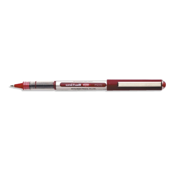 ROLLER CON CAPPUCCIO UNI-BALL EYE PUNTA 0,5 MM ROSSO