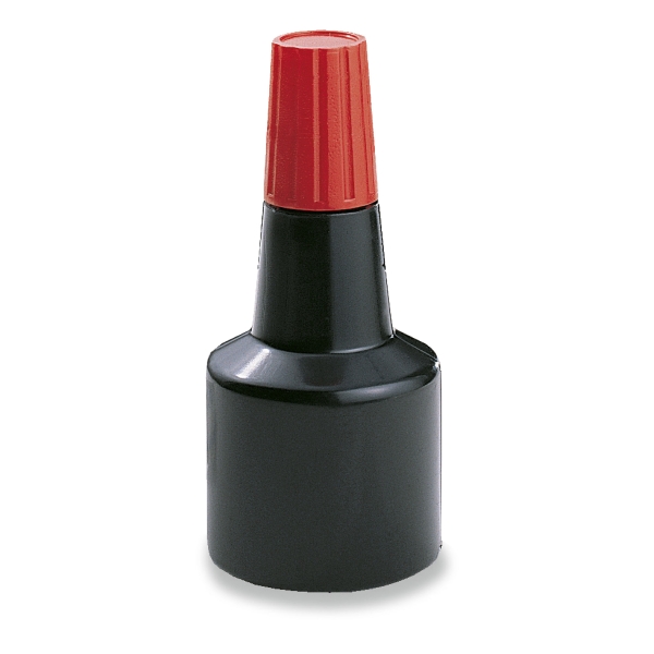 DORMY REPLACEMENT STAMP PAD INK BOTTLE RED 28ML