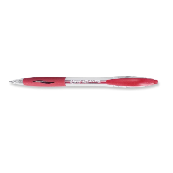 Bic Atlantis stylo à bille rétractable moyenne rouge