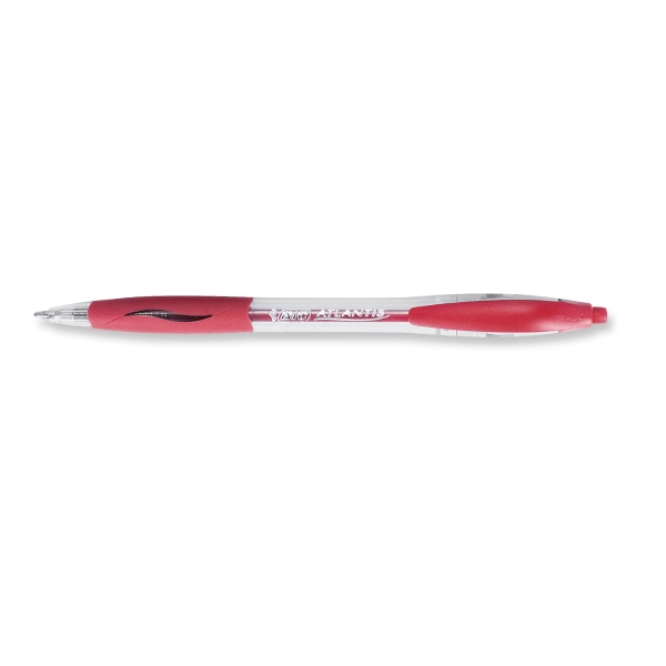 Bic Atlantis intrekbare balpen medium rood