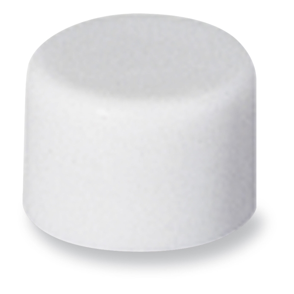 Lyreco round magnets 10mm white - box of 20