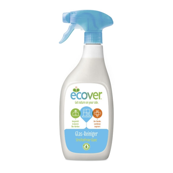 ECOVER WINDOW AND GLASS SPRAY CLEANER 500ML