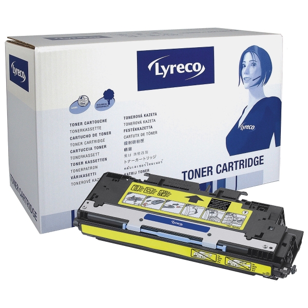 Lyreco cartouche laser compatible HP Q2682A jaune [4.000 pages]