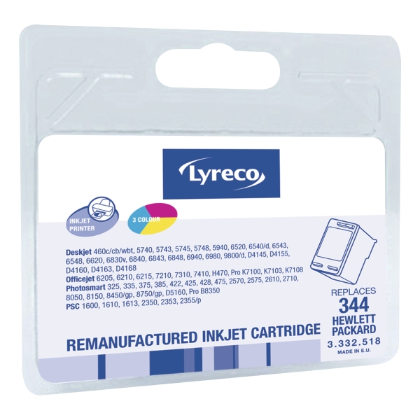 Lyreco cartouche jet d'encre compatible HP C9363 nr.344 couleur HC [560 pages]