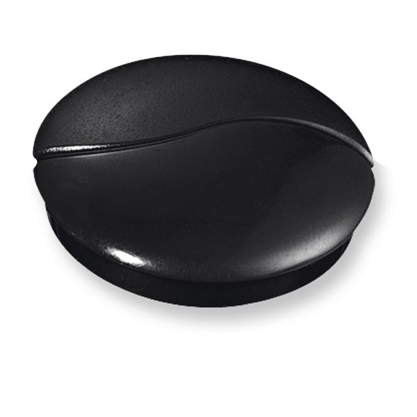 LYRECO MAGNET 27MM BLACK - PACK OF 6