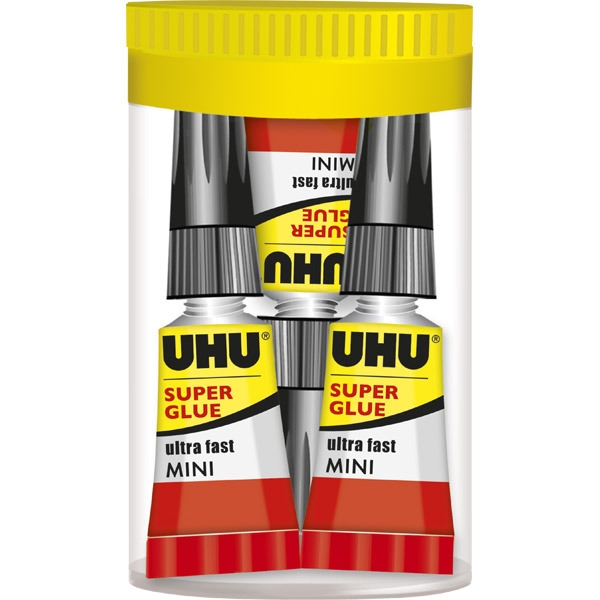 Sekundenkleber UHU 45415 Minis 3x1g