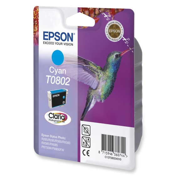 Epson T080240 ink cartridge blue [7,4ml]