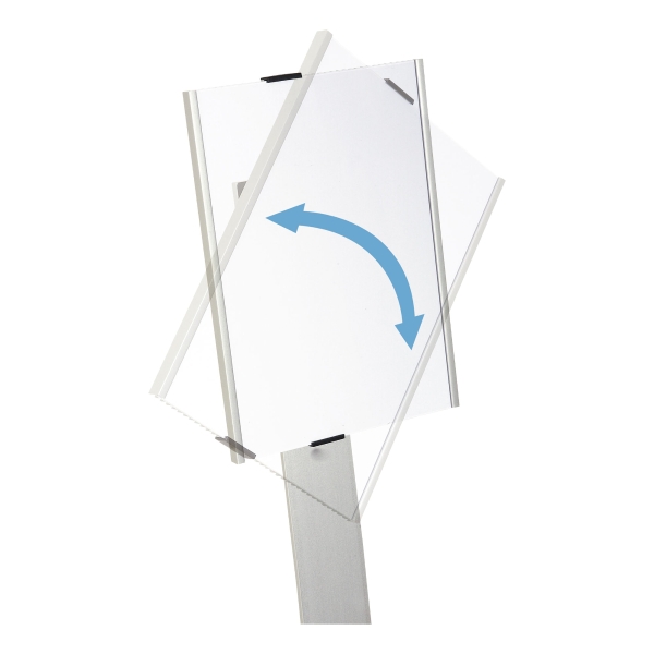 DURABLE 4812 INFO SIGN STAND FOR A4 ALU