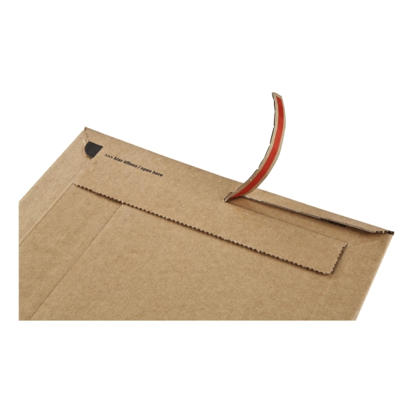 Colompac CP010.02 rigid corrugated cardboard envelope 185 x 270 x 50 mm