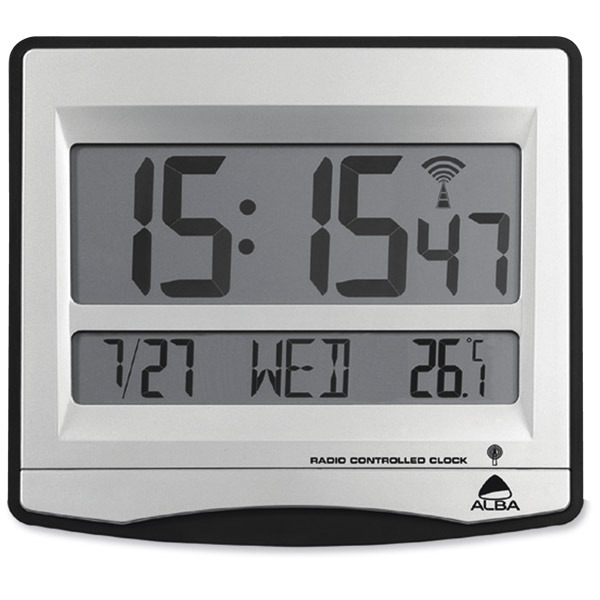 Alba HORLCD clock radio controlled