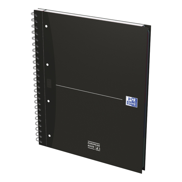 OXFORD OFFICE ESSENTIALS EUROPEAN BOOK HARD COVER A4+ RULED 90G 120 SHEETS