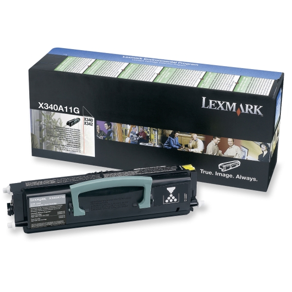 Lexmark X340A11G cartouche laser noire Programme Retour [2.500 pages]
