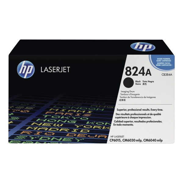 HP 824A Black Laserjet Image Drum (CB384A)