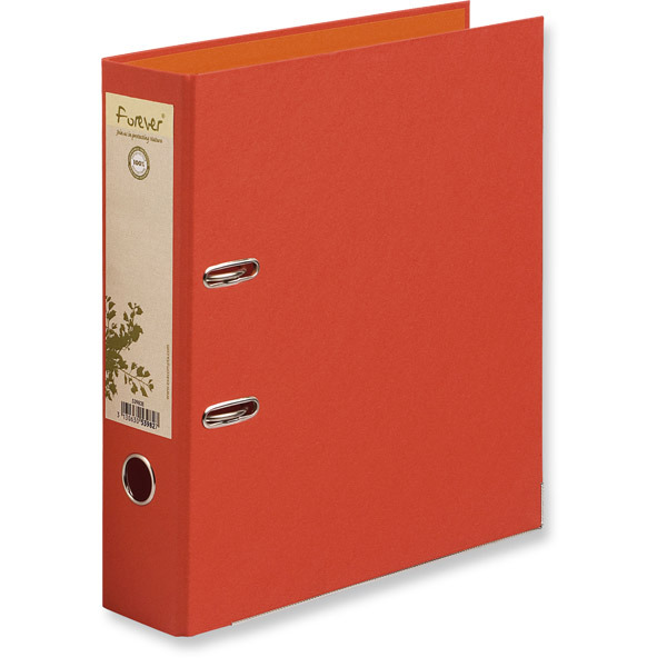 EXACOMPTA FOREVER LEVER ARCH FILE 80MM RED