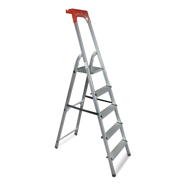 SAFETOOL LADDER 5 STEPS IN ALUMINIUM