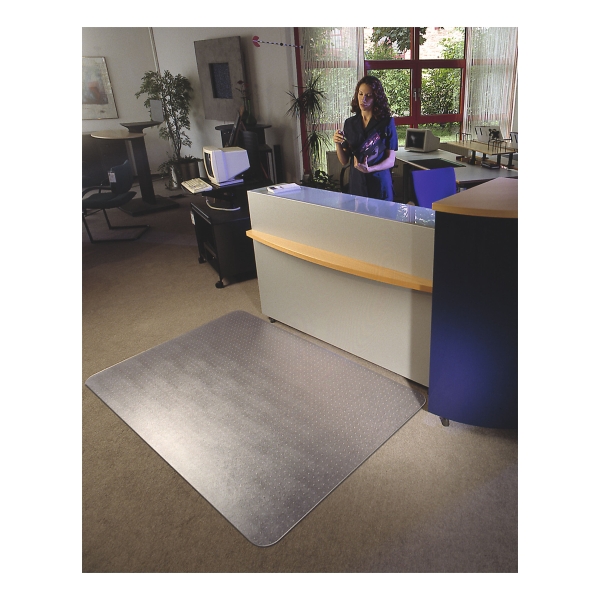 Cleartex Carpet Chairmat Pc 120 X 150Cm Rectangle
