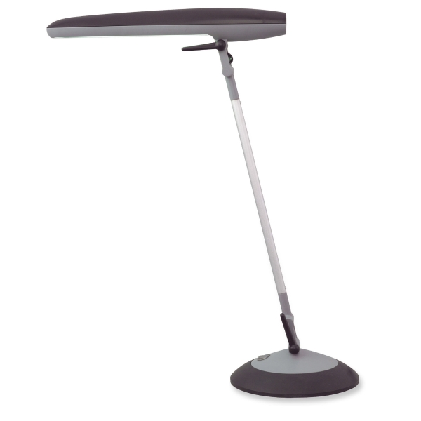 ALUMINOR ALTIS FLUO DESK LAMP EUROPEAN PLUG GREY AND BLACK