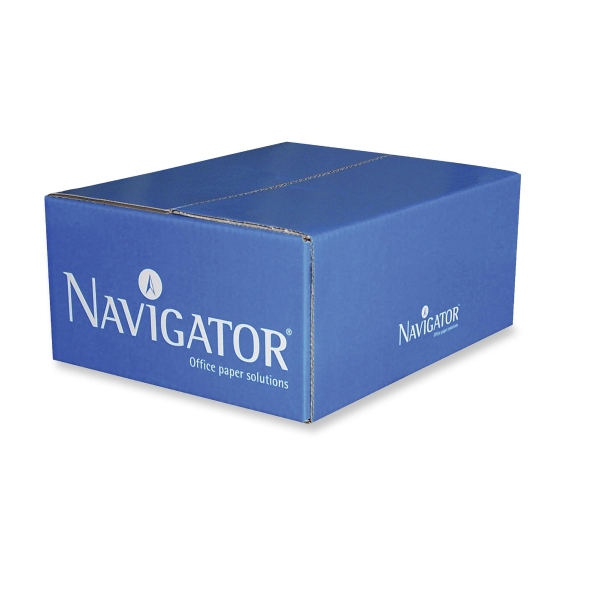 NAVIGATOR ENVELOPES PEEL & SEAL WITH WINDOW DL110X220MM 90G WHITE - BOX OF 500