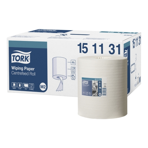 TORK ADVANCED WIPER 415 CENTREFEED ROLL M2 - PACK OF 6
