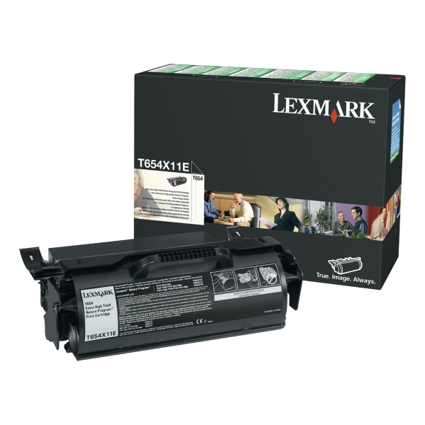LEXMARK T654X11 HIGH CAPACITY LASER CARTRIDGE BLACK